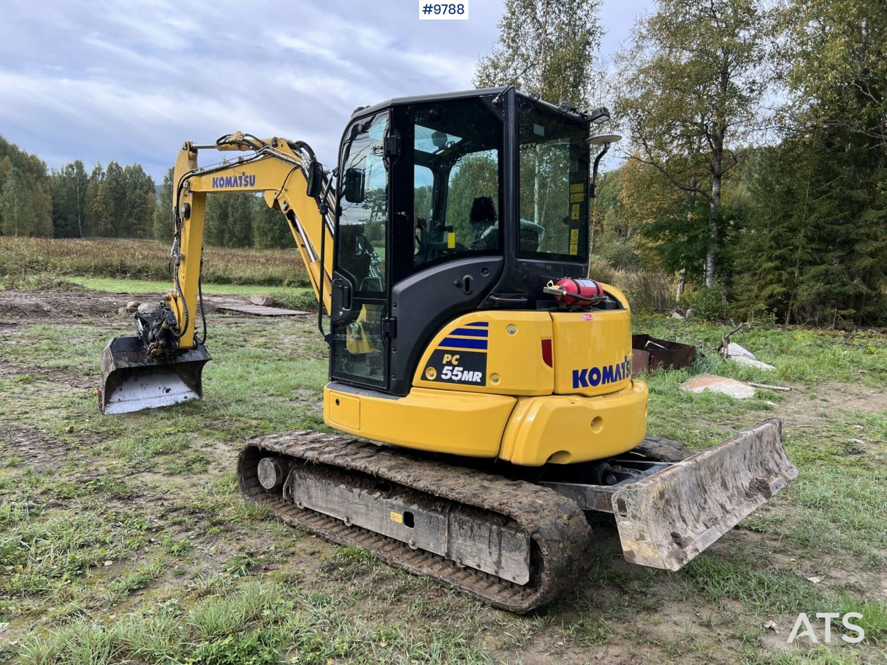 KOMATSU PC55MR-5E0 Excavator with attachments (SEE VIDEO) - Мини-экскаватор: фото 3 KOMATSU PC55MR-5E0 Excavator with attachments (SEE VIDEO) - Мини-экскаватор: фото 3