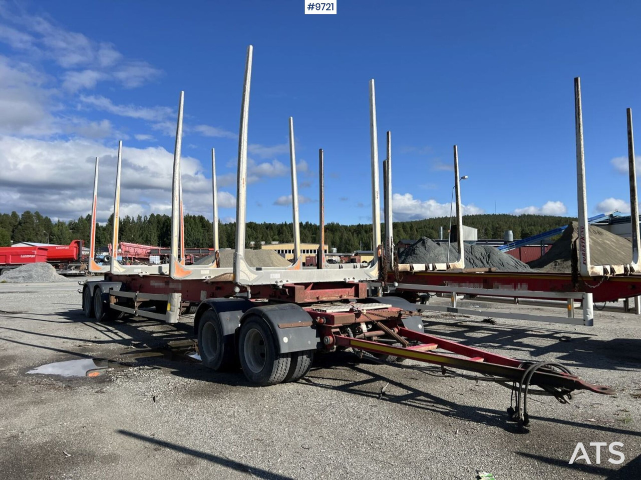 Kilafors SBB4A-36-105 Timber wagon - Прицеп лесовоз: фото 2 Kilafors SBB4A-36-105 Timber wagon - Прицеп лесовоз: фото 2