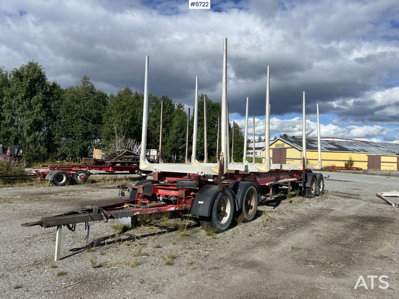 LEFAB V4 100 Timber trailer - Прицеп лесовоз: фото 1 LEFAB V4 100 Timber trailer - Прицеп лесовоз: фото 1