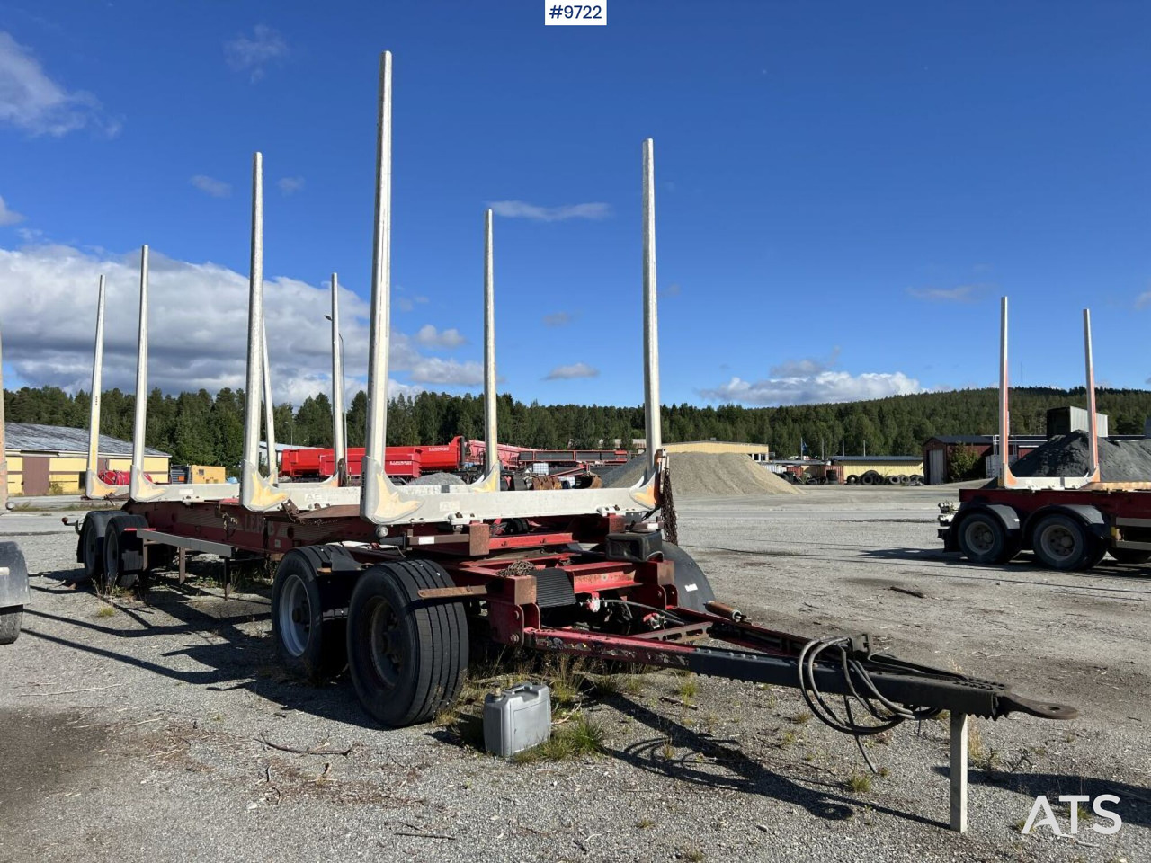 LEFAB V4 100 Timber trailer - Прицеп лесовоз: фото 2 LEFAB V4 100 Timber trailer - Прицеп лесовоз: фото 2