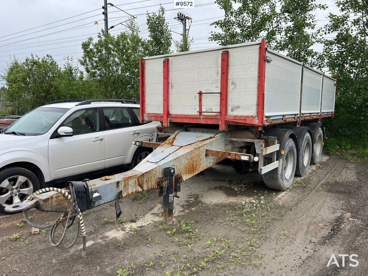 NORSLEP PHV 24 T tipper trailer - Самосвальный прицеп: фото 1 NORSLEP PHV 24 T tipper trailer - Самосвальный прицеп: фото 1