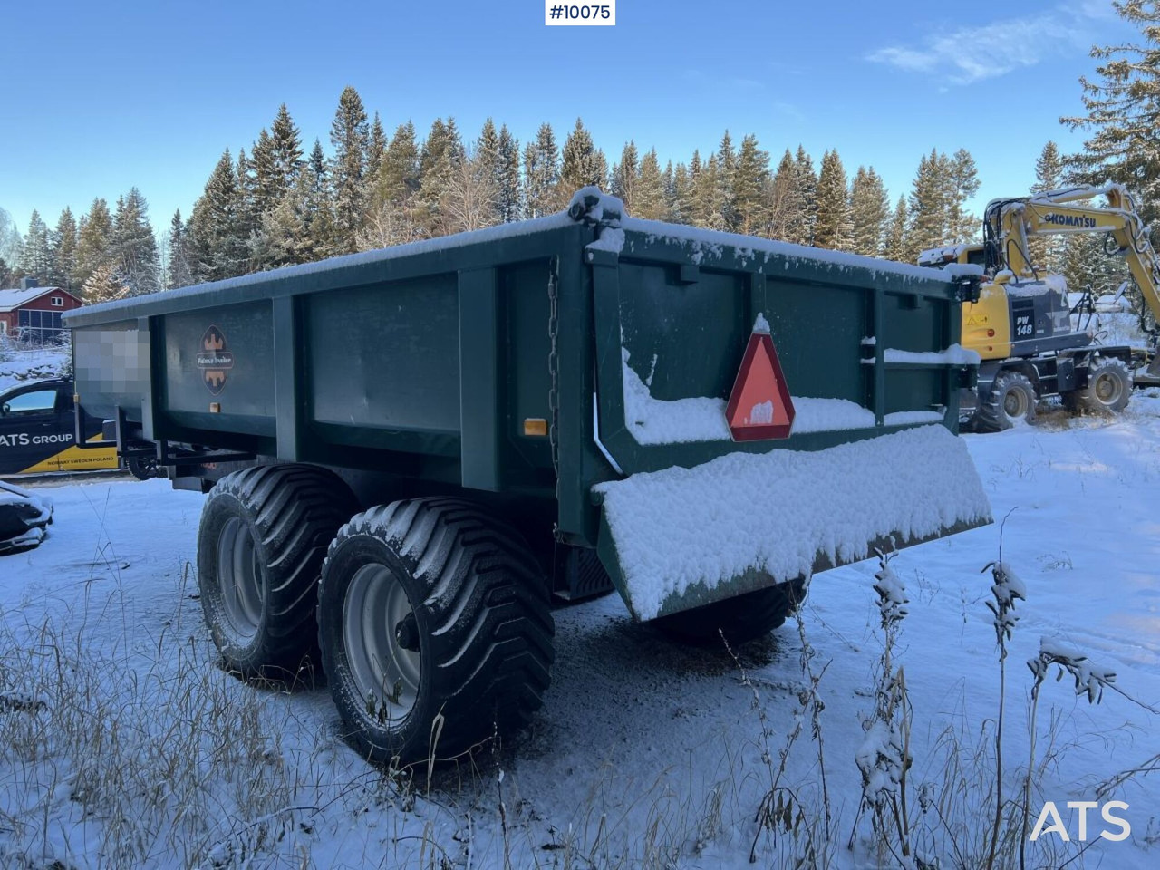 PALMSE 1600 Tipper trailer - Самосвальный прицеп: фото 4 PALMSE 1600 Tipper trailer - Самосвальный прицеп: фото 4
