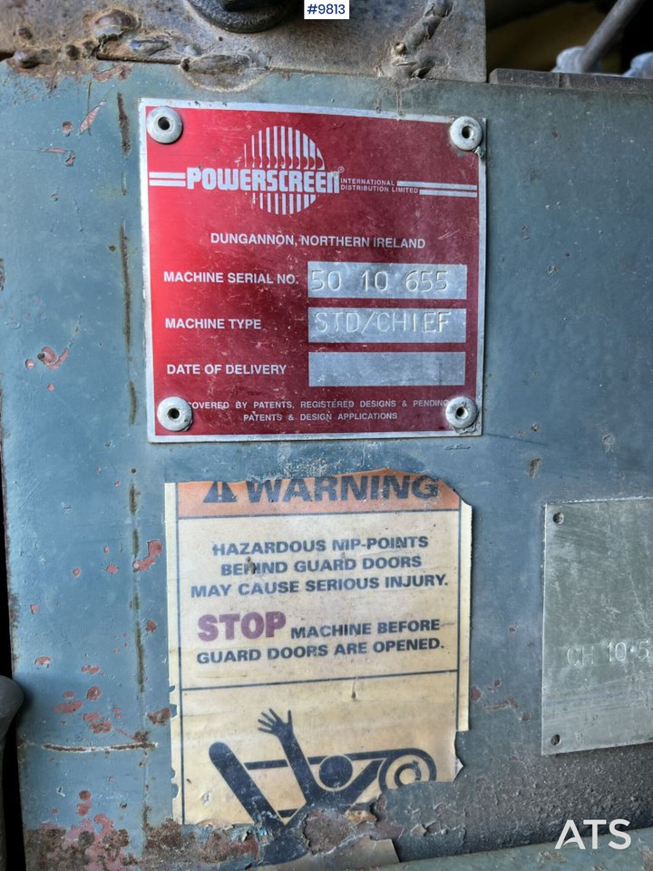 Powerscreen STD/CHIEF Sorting plant в лизинг Powerscreen STD/CHIEF Sorting plant: фото 18