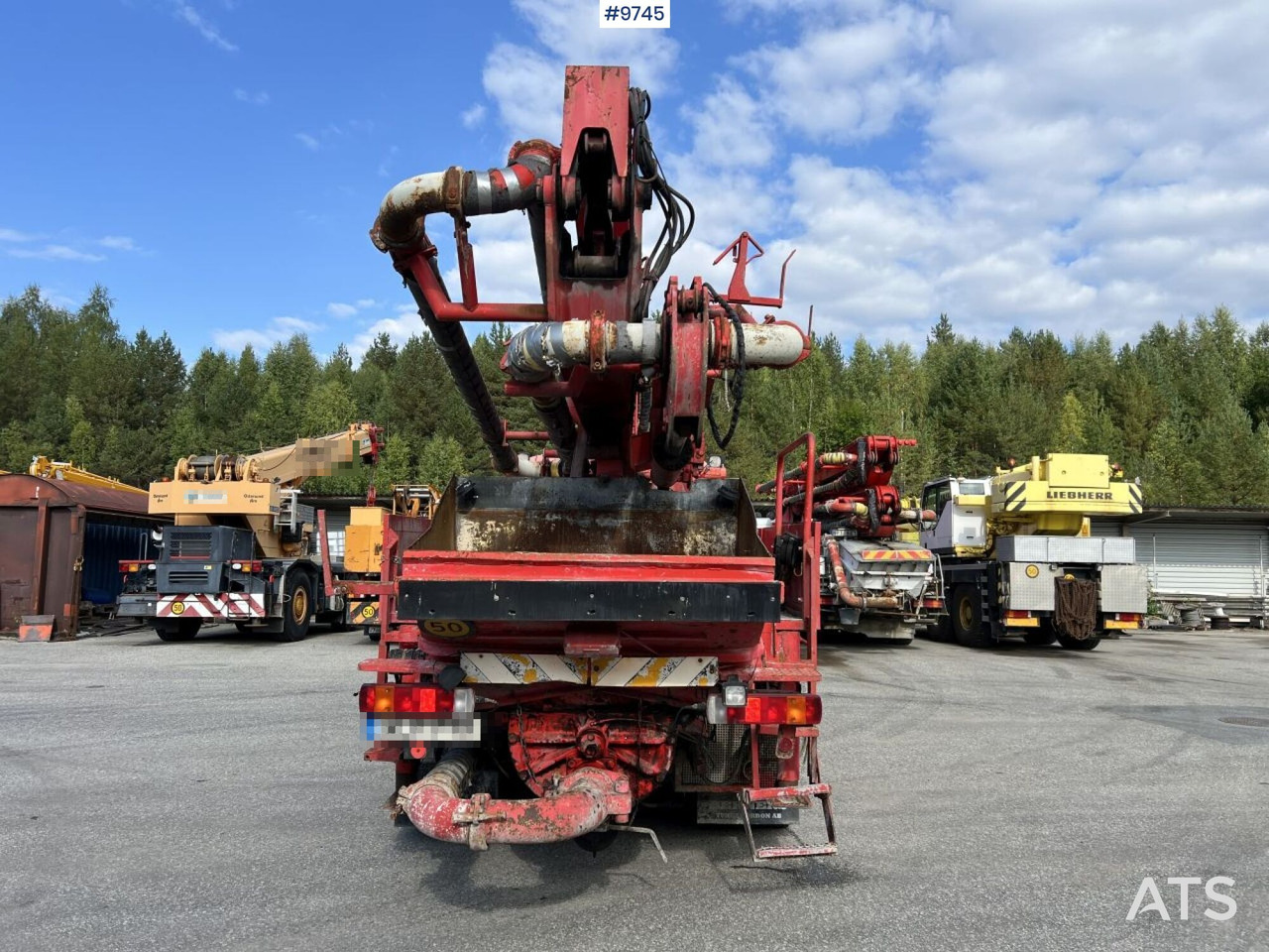 Scania P230 with Concrete pump в лизинг Scania P230 with Concrete pump: фото 12