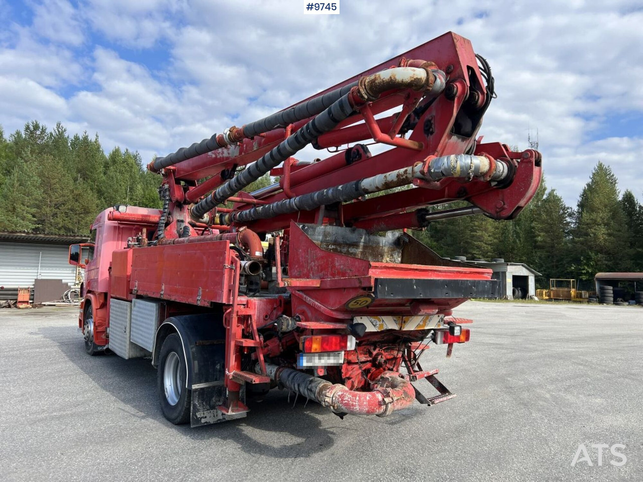 Scania P230 with Concrete pump в лизинг Scania P230 with Concrete pump: фото 11