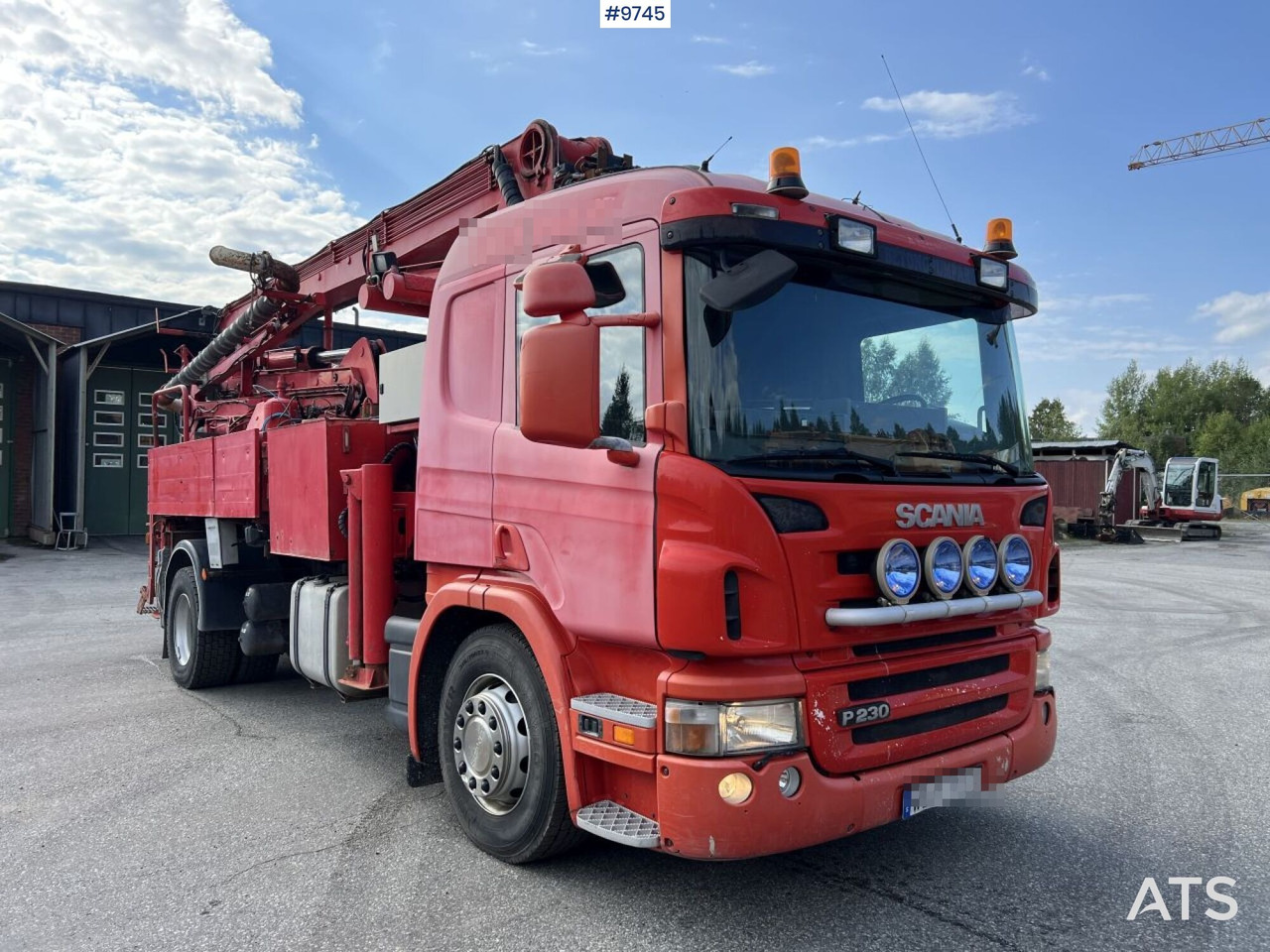 Scania P230 with Concrete pump в лизинг Scania P230 with Concrete pump: фото 7