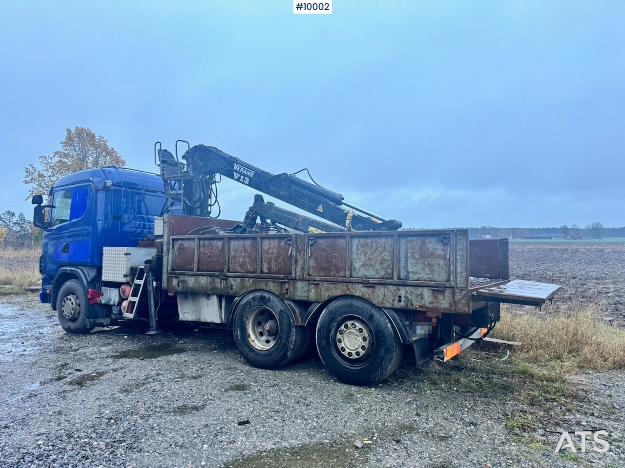 Scania R124 6x2 Flatbed truck with timber crane - Грузовик бортовой/ Платформа, Автоманипулятор: фото 3 Scania R124 6x2 Flatbed truck with timber crane - Грузовик бортовой/ Платформа, Автоманипулятор: фото 3