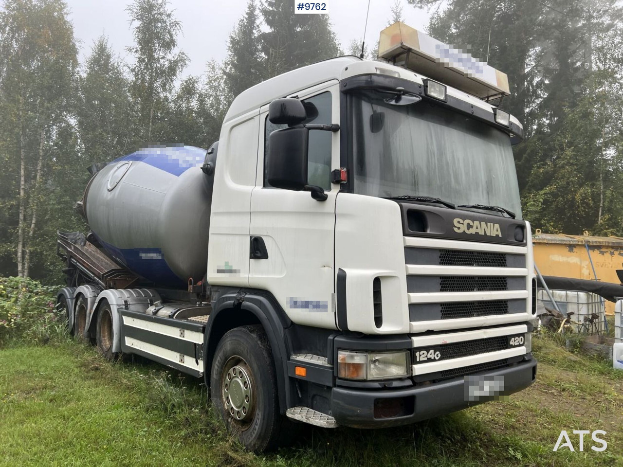 Scania R124 Tridem Concrete Truck - Автобетоносмеситель: фото 2 Scania R124 Tridem Concrete Truck - Автобетоносмеситель: фото 2