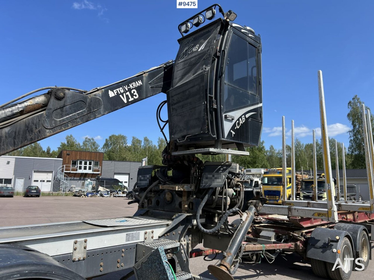 Scania R580 Timmerbil med kran och släp, Timmerekipage - Лесовоз: фото 5 Scania R580 Timmerbil med kran och släp, Timmerekipage - Лесовоз: фото 5