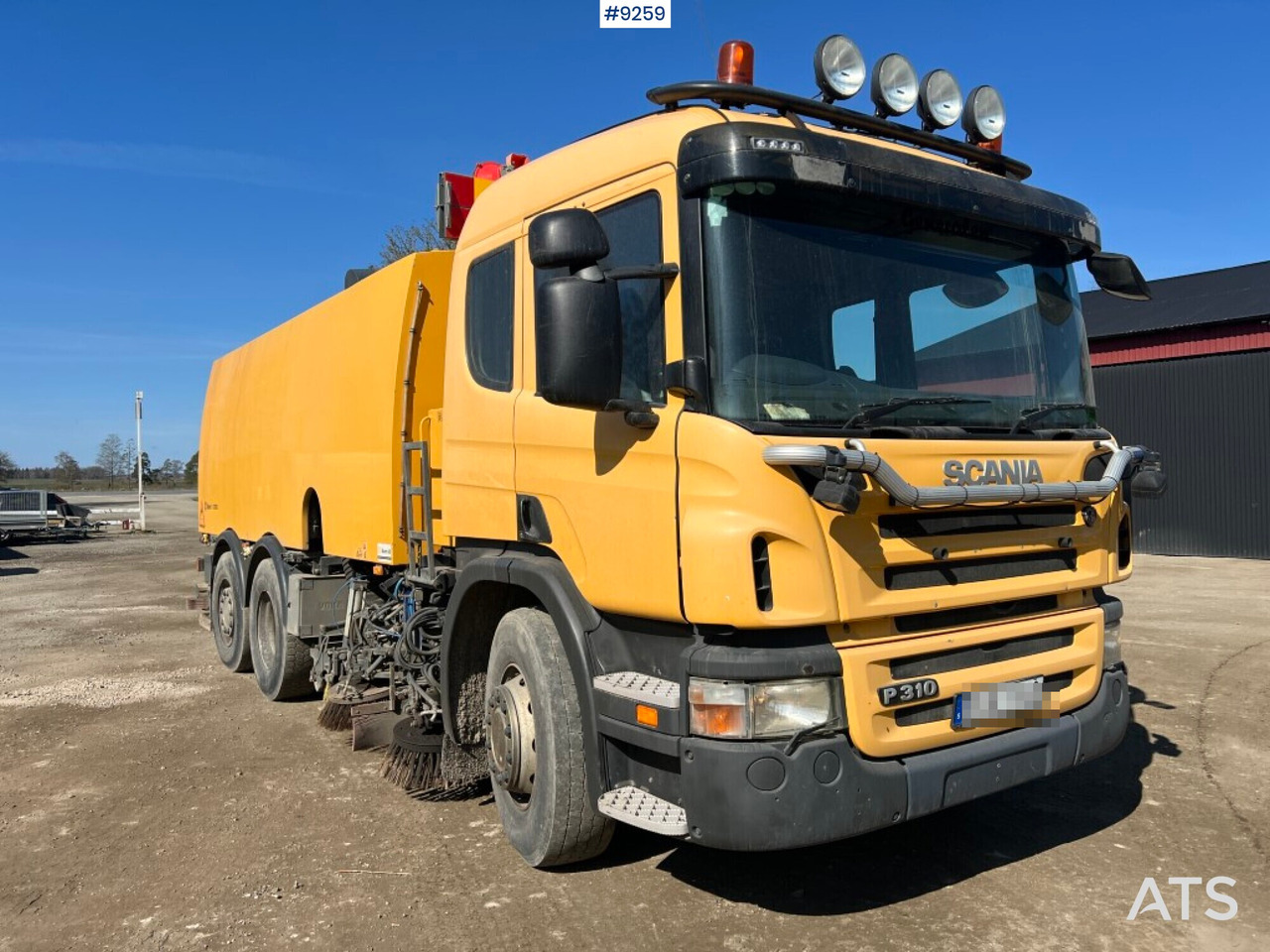 Scania sweeper truck with Johnston Beam sweeper (VIDEO) в лизинг Scania sweeper truck with Johnston Beam sweeper (VIDEO): фото 8
