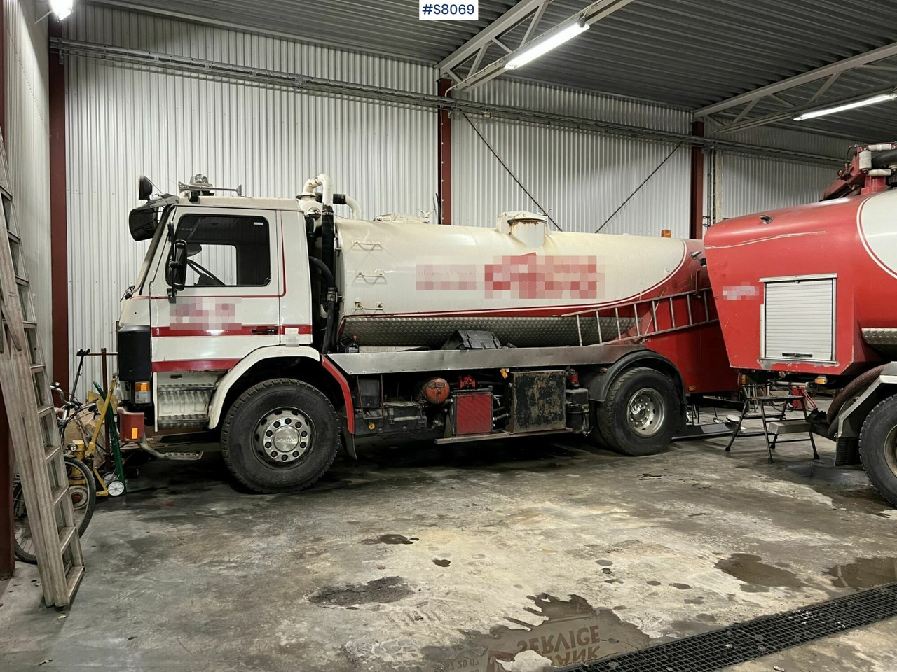 Suction/Combi truck, Scania P92H 4x2, Rep-object - Ассенизатор: фото 2 Suction/Combi truck, Scania P92H 4x2, Rep-object - Ассенизатор: фото 2