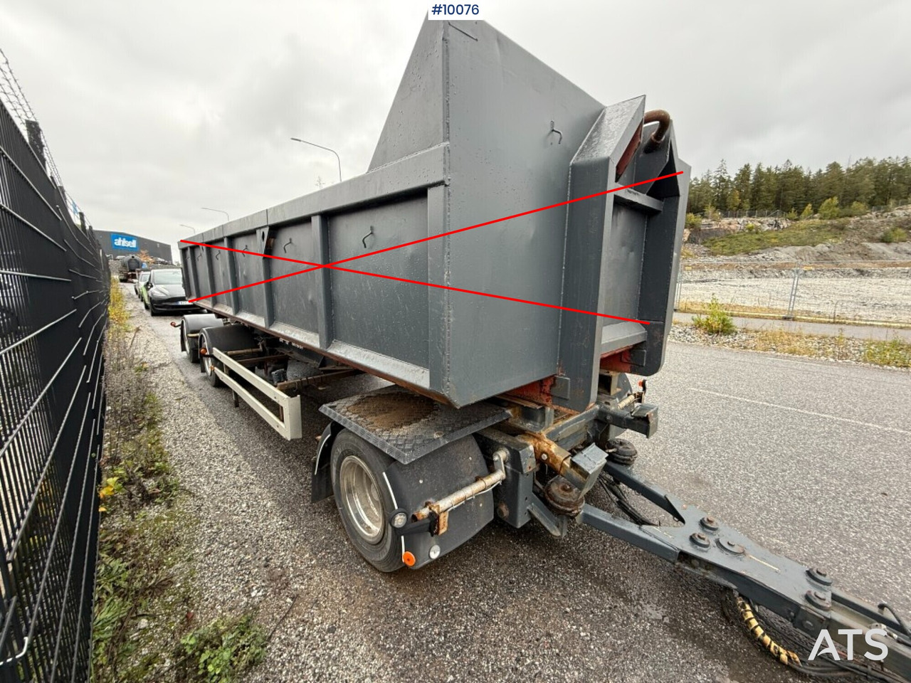 Swap body trailer Hogstad Svets S3-LV-30 - Прицеп мультилифт/ Бункеровоз: фото 3 Swap body trailer Hogstad Svets S3-LV-30 - Прицеп мультилифт/ Бункеровоз: фото 3