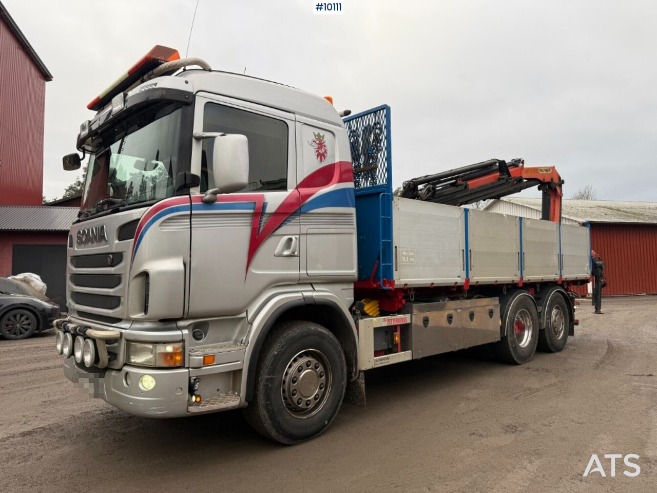 Tipper and crane truck Scania G400 with Palfinger PK 18002-EH rear-mounted crane - Грузовик бортовой/ Платформа, Автоманипулятор: фото 1 Tipper and crane truck Scania G400 with Palfinger PK 18002-EH rear-mounted crane - Грузовик бортовой/ Платформа, Автоманипулятор: фото 1