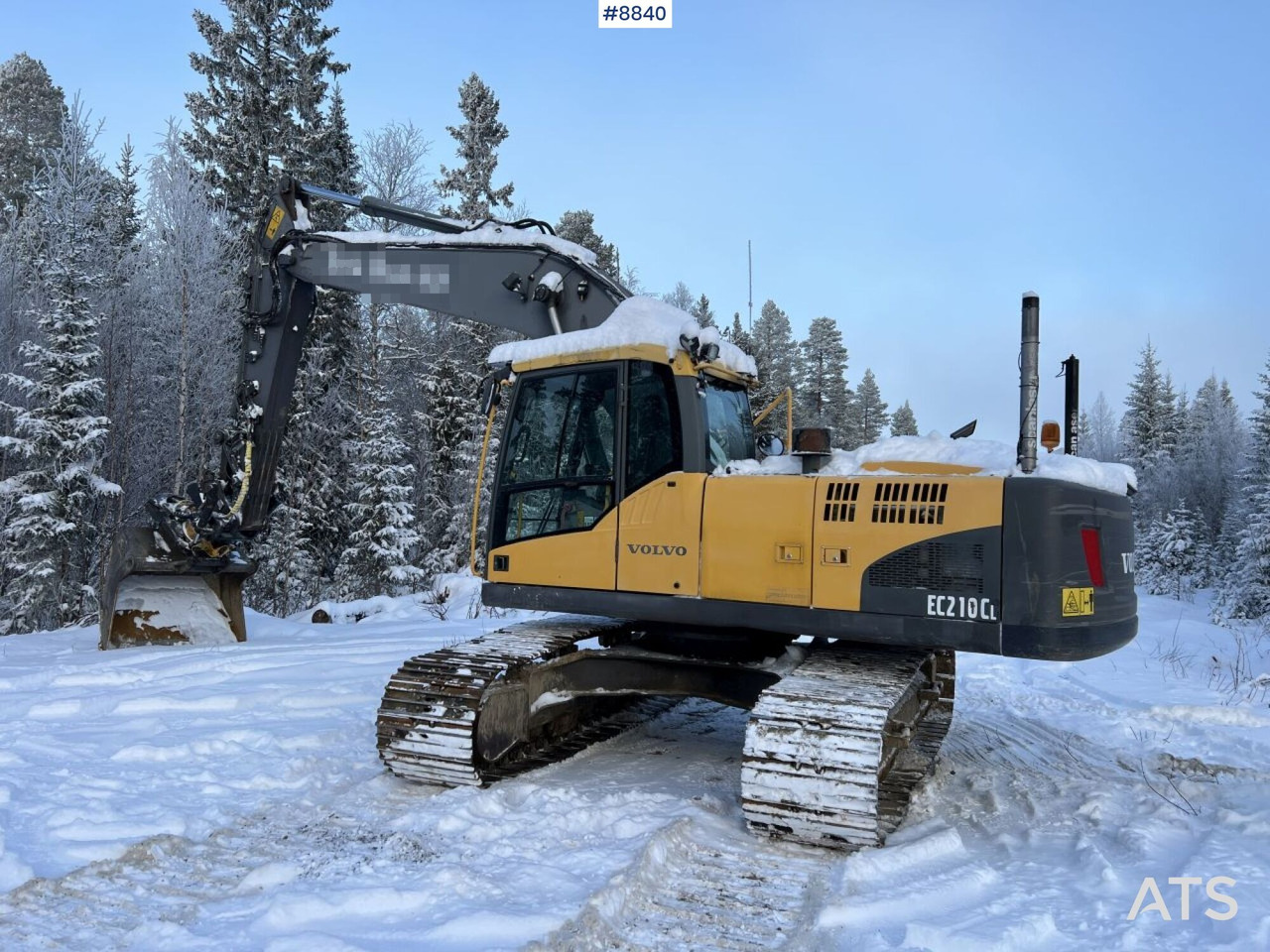 Volvo EC 210 CL crawler excavator (VIDEO) - Гусеничный экскаватор: фото 2 Volvo EC 210 CL crawler excavator (VIDEO) - Гусеничный экскаватор: фото 2
