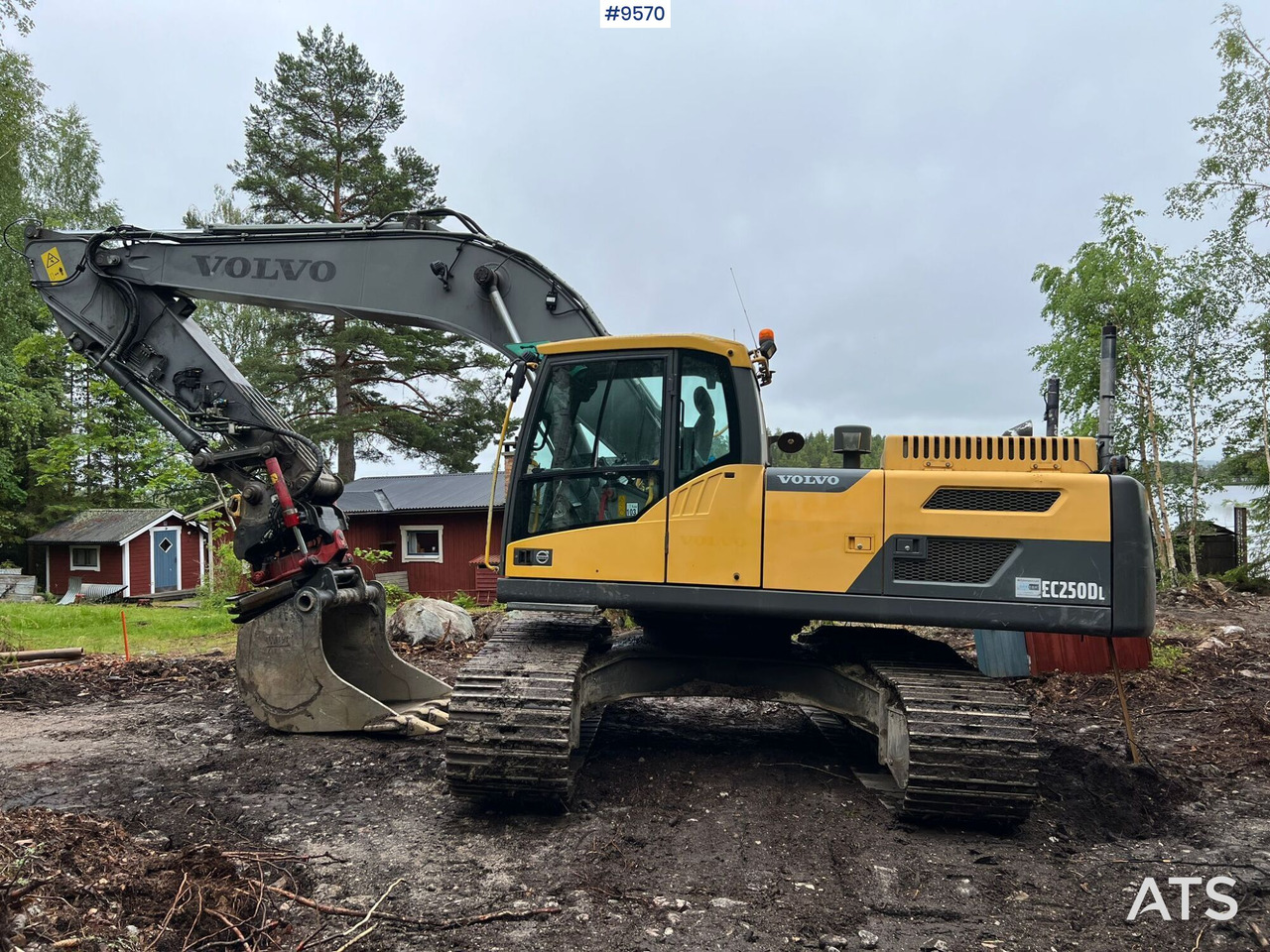 Volvo EC 250 DL grävsystem, rotor och planerskopa - Гусеничный экскаватор: фото 1 Volvo EC 250 DL grävsystem, rotor och planerskopa - Гусеничный экскаватор: фото 1