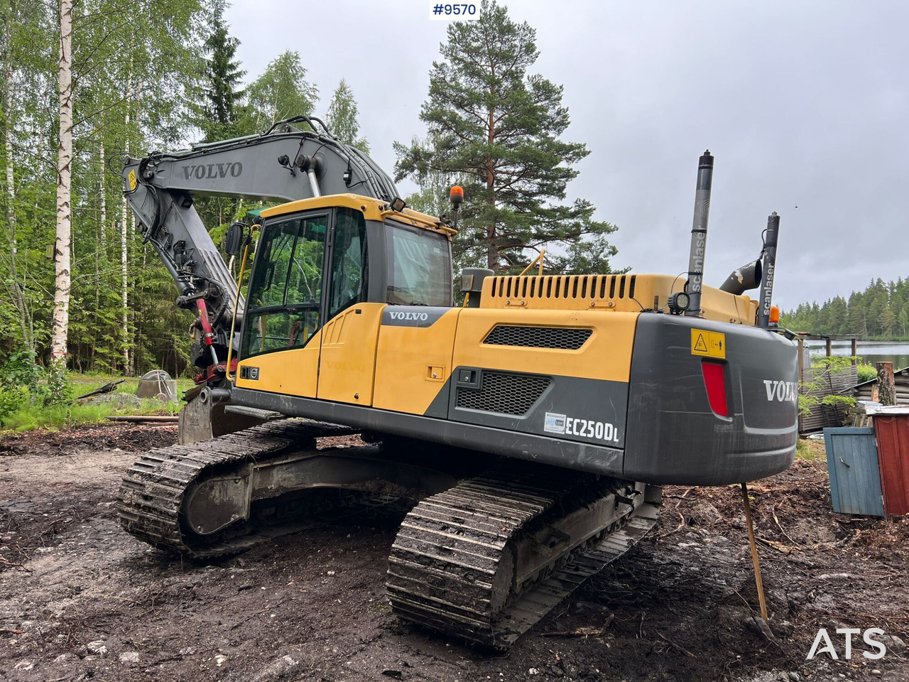 Volvo EC 250 DL grävsystem, rotor och planerskopa - Гусеничный экскаватор: фото 4 Volvo EC 250 DL grävsystem, rotor och planerskopa - Гусеничный экскаватор: фото 4