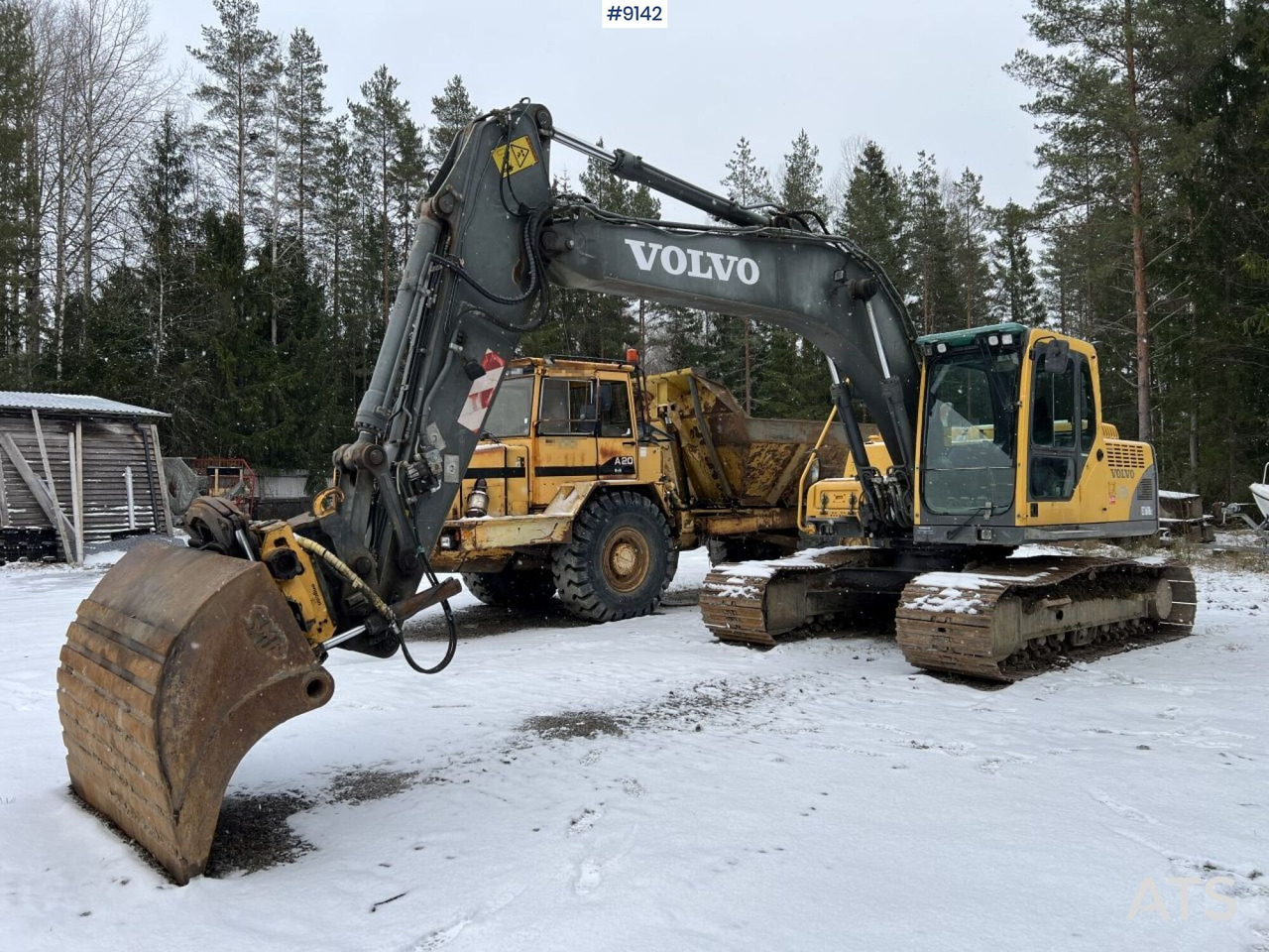 Volvo EC160BLC with rotor and bucket - Экскаватор: фото 1 Volvo EC160BLC with rotor and bucket - Экскаватор: фото 1