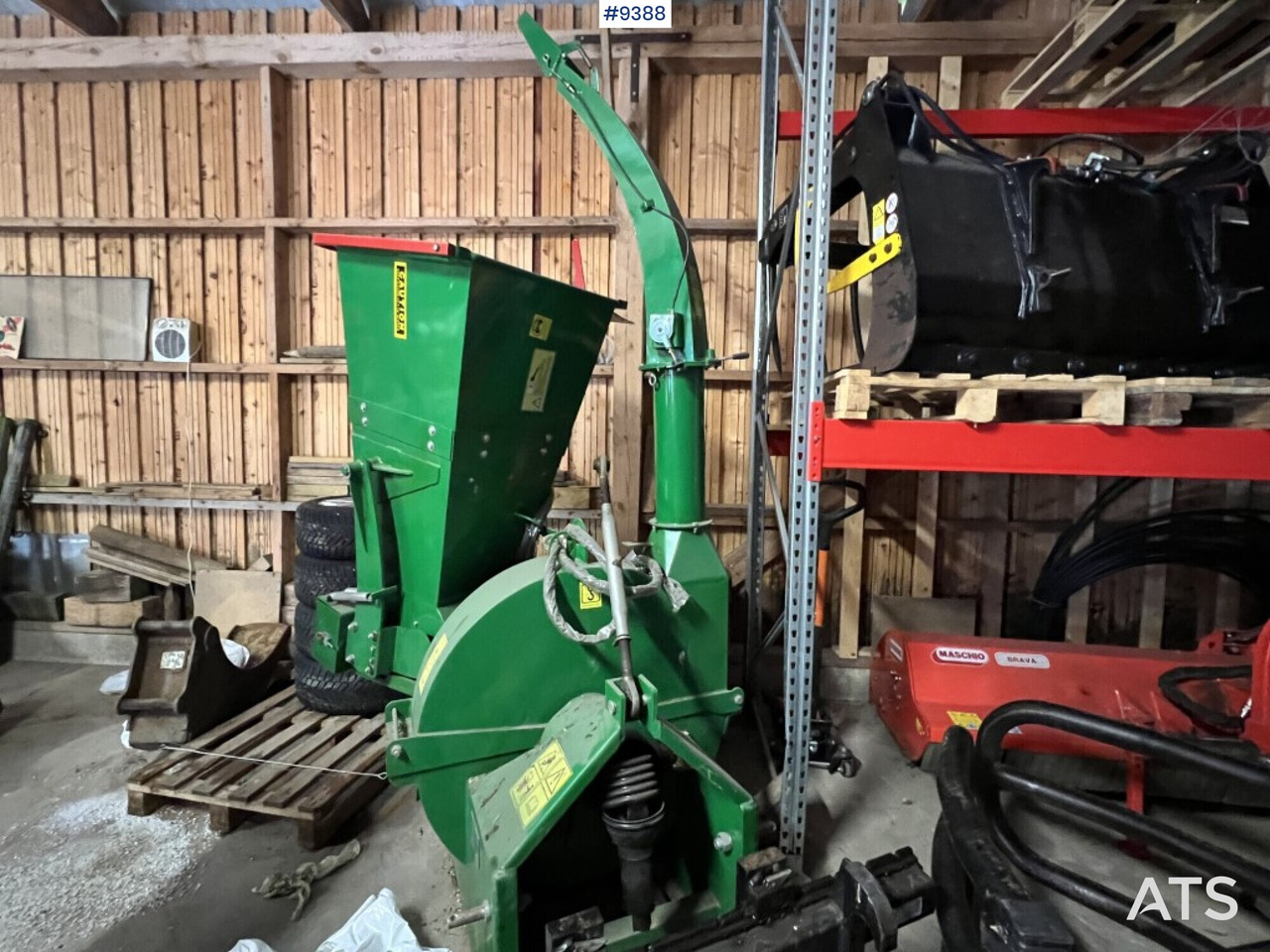 Wood chipper - Kellfri BX92R - Строительное оборудование: фото 1 Wood chipper - Kellfri BX92R - Строительное оборудование: фото 1