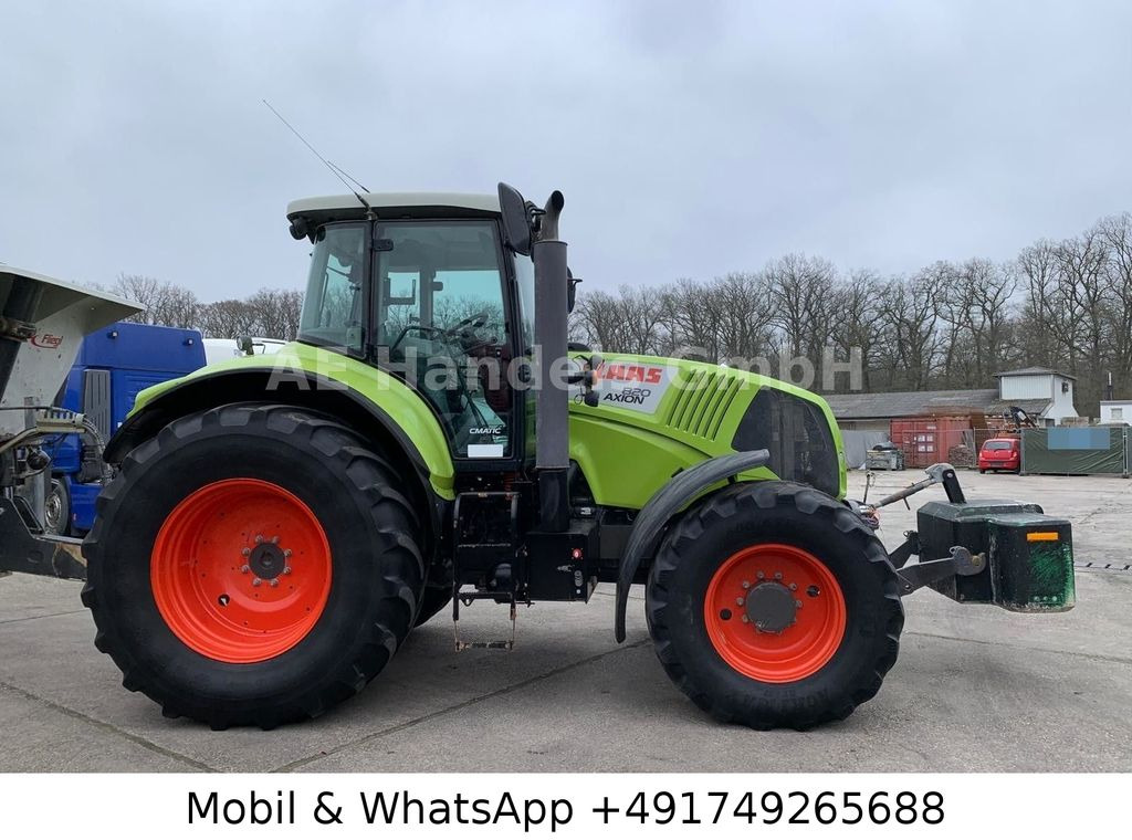 Claas Axion 820 4x4 *Straßen-Zulassung/CEBIS/AHK - Трактор: фото 2 Claas Axion 820 4x4 *Straßen-Zulassung/CEBIS/AHK - Трактор: фото 2