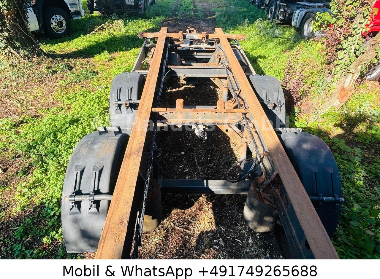 Прицеп-контейнеровоз/ Сменный кузов Fliegl TWP 180 Tandem Tiefgekoppelt *BWP/Scheibenbremse: фото 6