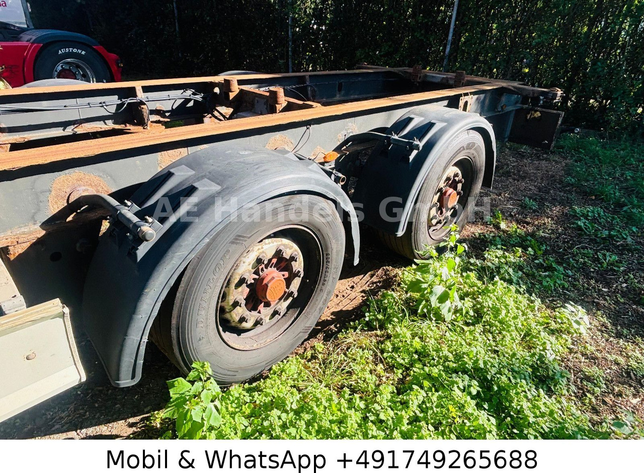 Прицеп-контейнеровоз/ Сменный кузов Fliegl TWP 180 Tandem Tiefgekoppelt *BWP/Scheibenbremse: фото 8