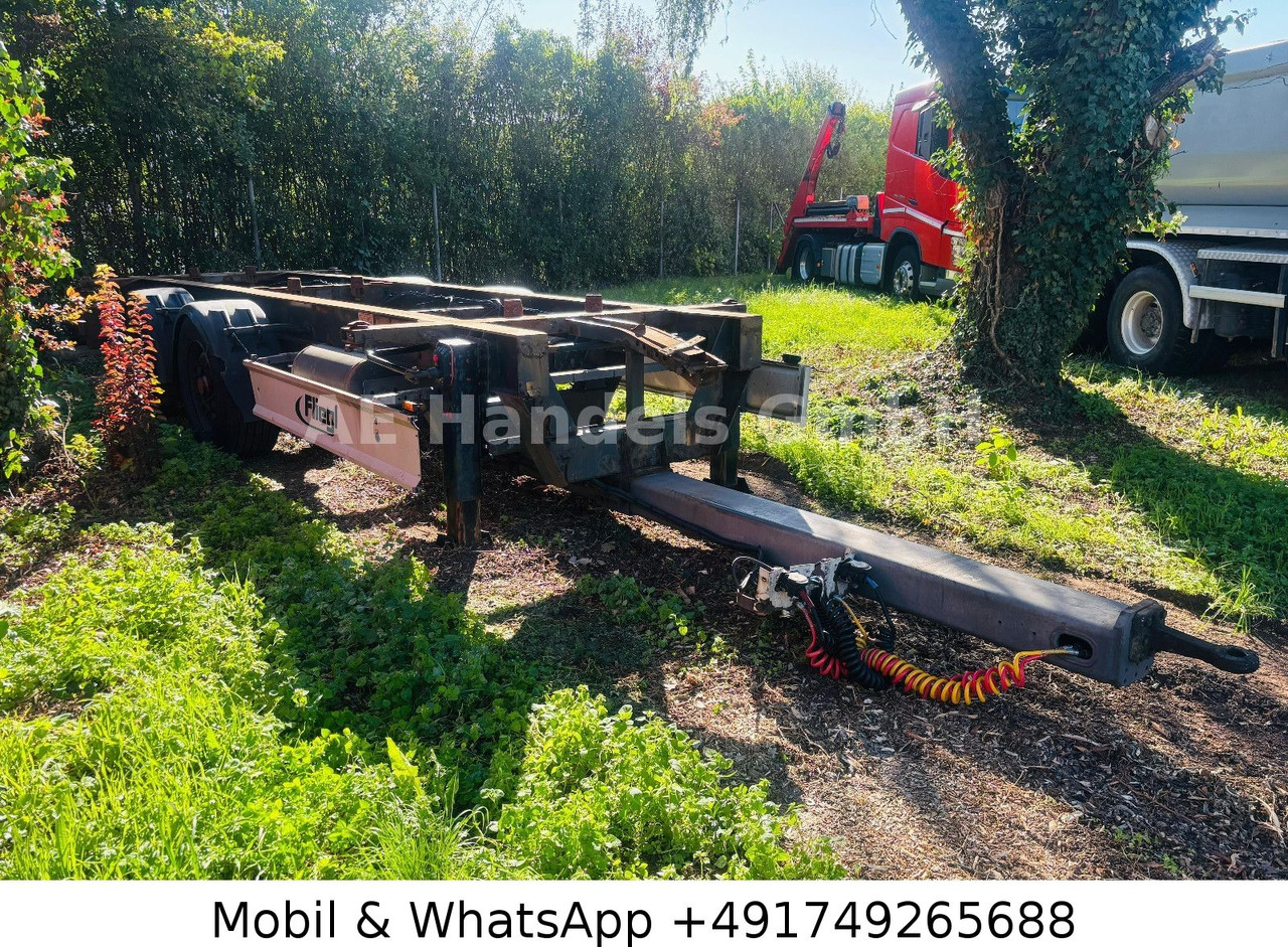 Fliegl TWP 180 Tandem Tiefgekoppelt *BWP/Scheibenbremse - Прицеп-контейнеровоз/ Сменный кузов: фото 2 Fliegl TWP 180 Tandem Tiefgekoppelt *BWP/Scheibenbremse - Прицеп-контейнеровоз/ Сменный кузов: фото 2