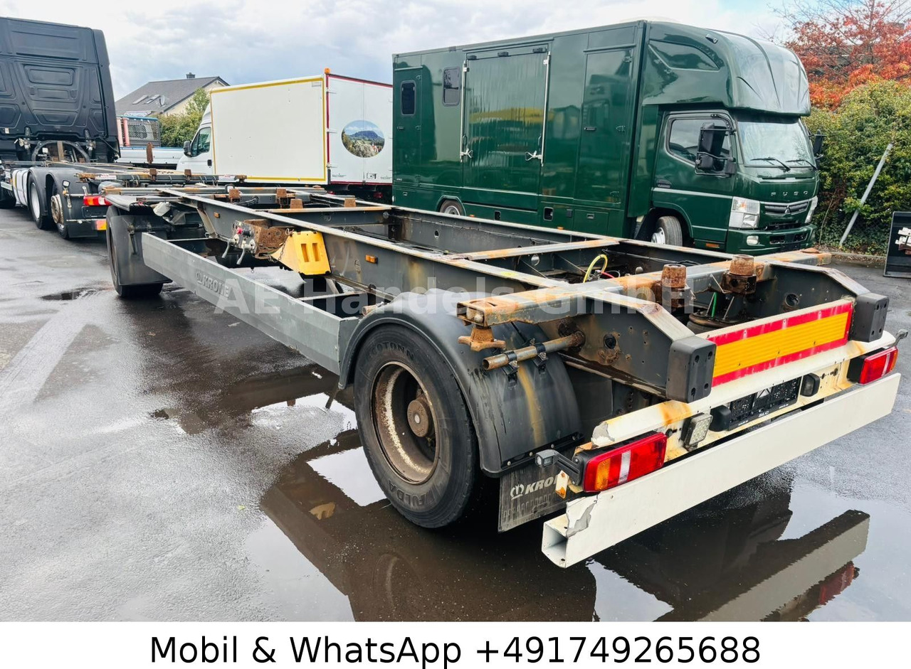 Krone AZ BDF Drehschemel *Scheibenbremsen/VollLuft - Прицеп-контейнеровоз/ Сменный кузов: фото 5 Krone AZ BDF Drehschemel *Scheibenbremsen/VollLuft - Прицеп-контейнеровоз/ Сменный кузов: фото 5