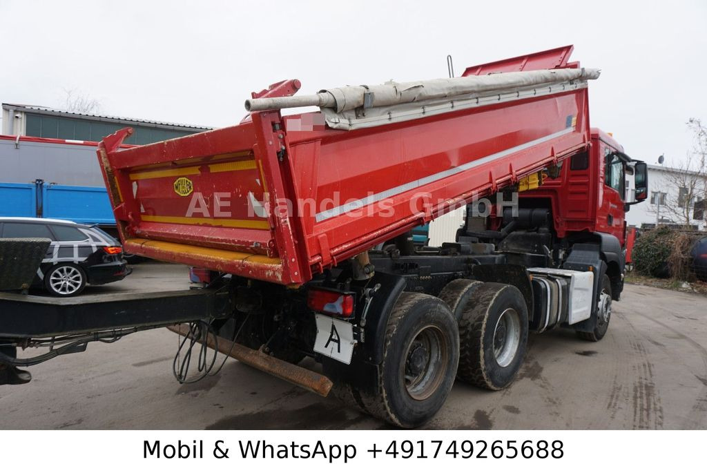 MAN TGS 26.500 XLX BB 6x4 *Pritarder/MEILLER-10m³/AP - Самосвал: фото 4 MAN TGS 26.500 XLX BB 6x4 *Pritarder/MEILLER-10m³/AP - Самосвал: фото 4