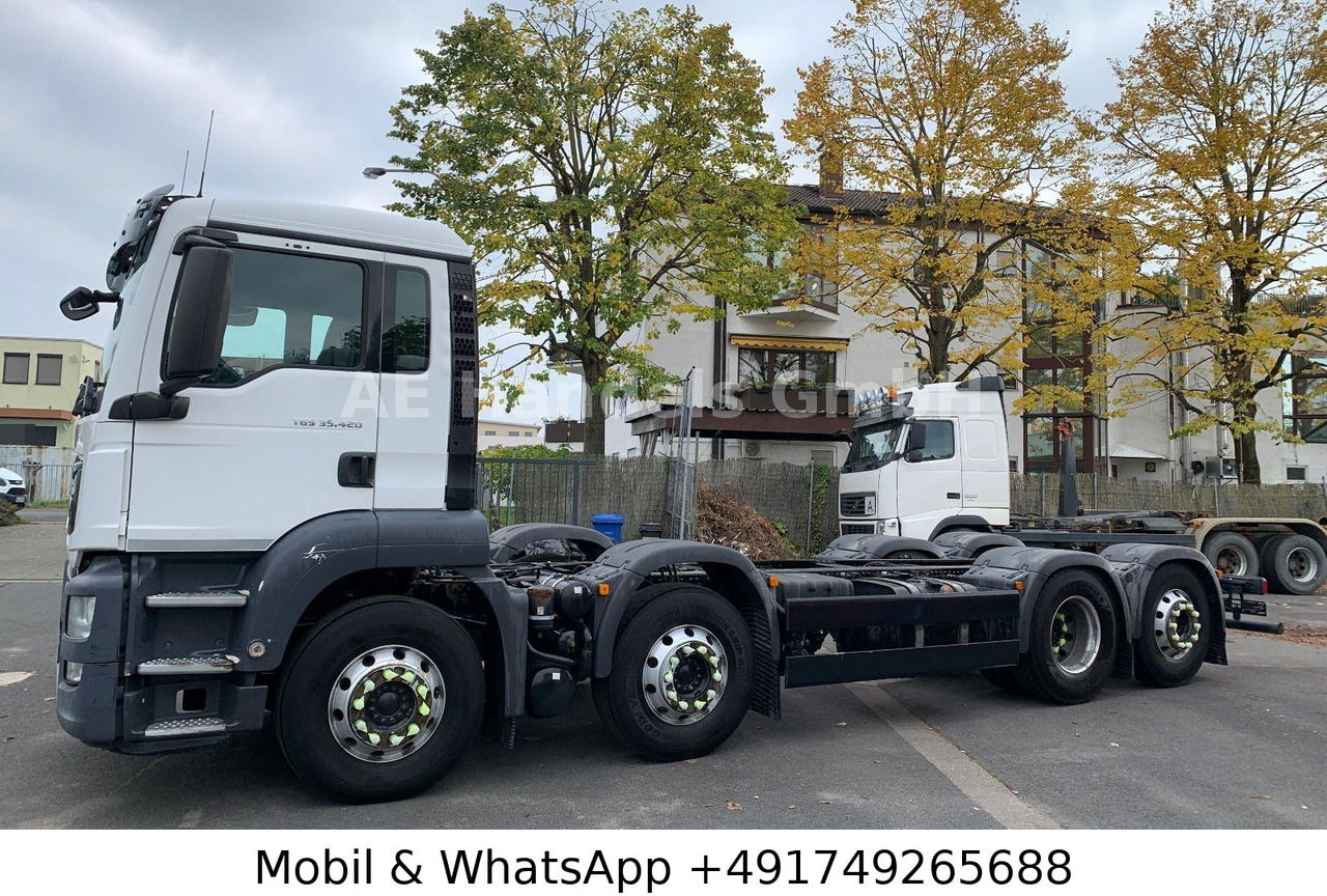 MAN TGS 32.420 M BL 8x2*Pritader/Lenk+Lift/Alcoa/ACC - Грузовик-шасси: фото 2 MAN TGS 32.420 M BL 8x2*Pritader/Lenk+Lift/Alcoa/ACC - Грузовик-шасси: фото 2