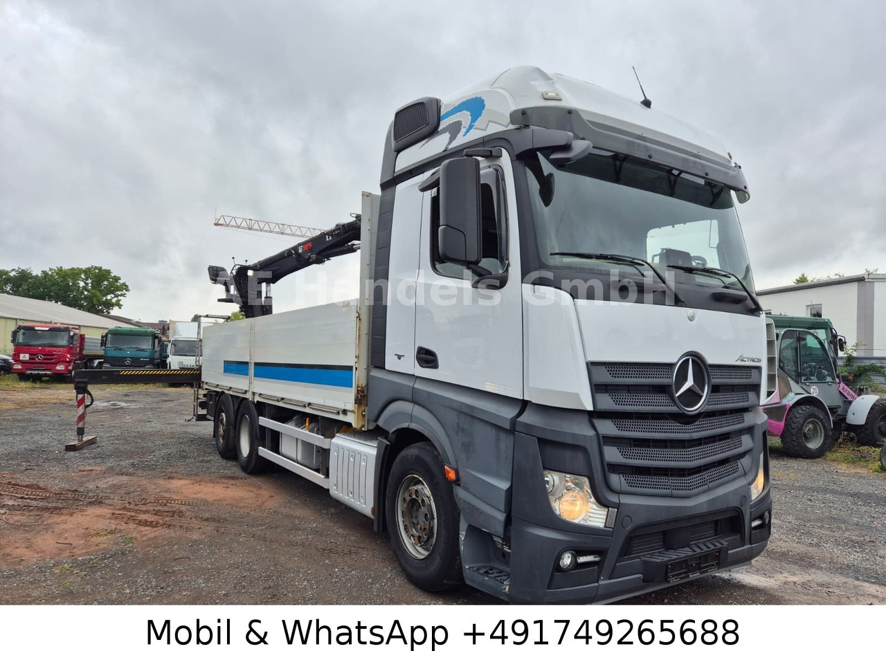 Mercedes-Benz Actros IV 2645 L LL 6x2 *Retarder/Hiab-177K-Pro - Грузовик бортовой/ Платформа, Автоманипулятор: фото 3 Mercedes-Benz Actros IV 2645 L LL 6x2 *Retarder/Hiab-177K-Pro - Грузовик бортовой/ Платформа, Автоманипулятор: фото 3