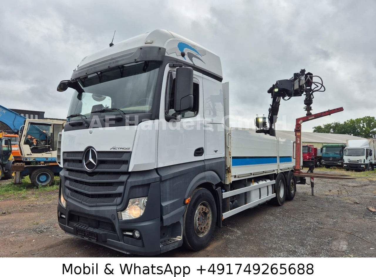 Mercedes-Benz Actros IV 2645 L LL 6x2 *Retarder/Hiab-177K-Pro - Грузовик бортовой/ Платформа, Автоманипулятор: фото 1 Mercedes-Benz Actros IV 2645 L LL 6x2 *Retarder/Hiab-177K-Pro - Грузовик бортовой/ Платформа, Автоманипулятор: фото 1