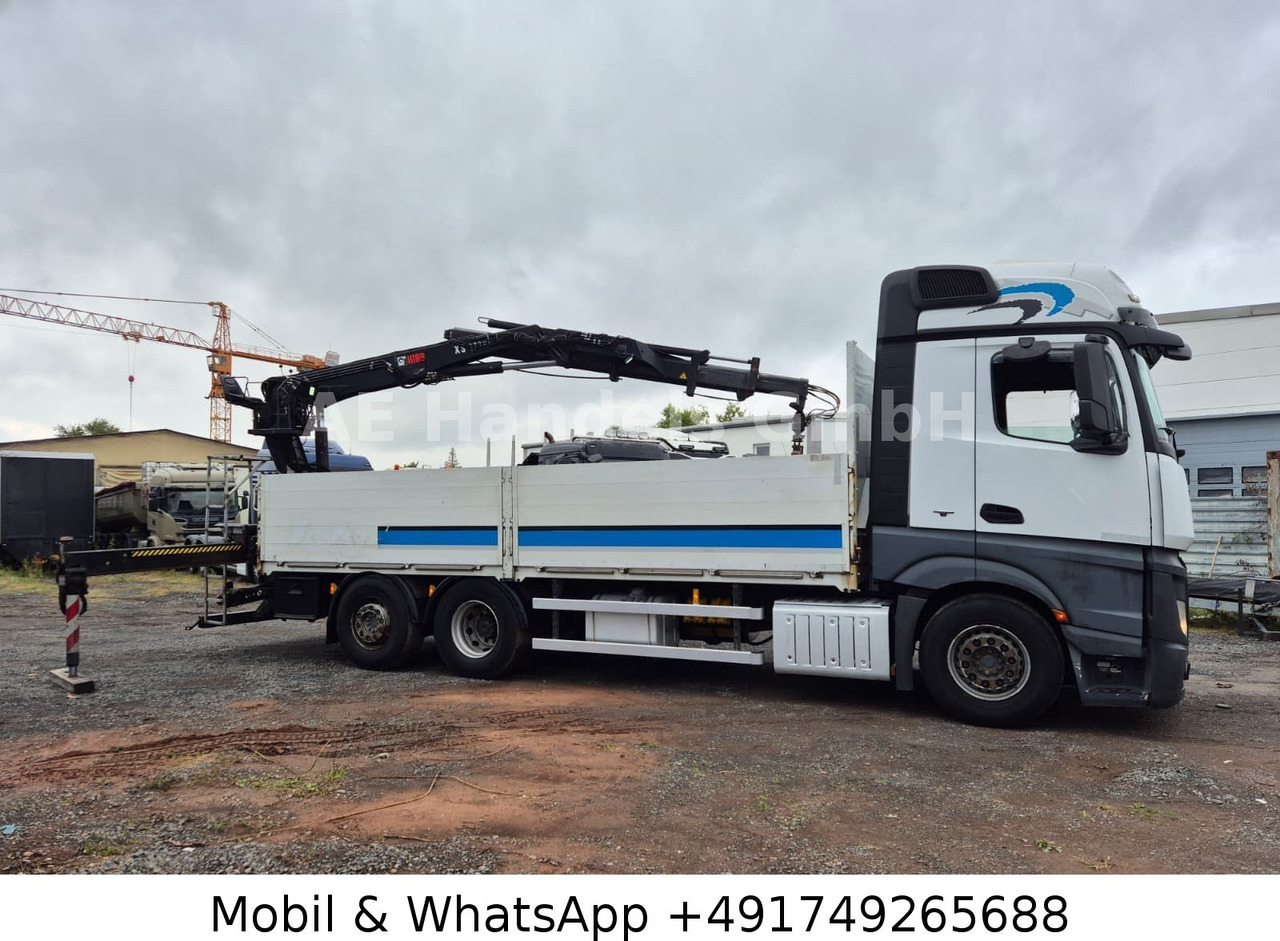 Mercedes-Benz Actros IV 2645 L LL 6x2 *Retarder/Hiab-177K-Pro - Грузовик бортовой/ Платформа, Автоманипулятор: фото 4 Mercedes-Benz Actros IV 2645 L LL 6x2 *Retarder/Hiab-177K-Pro - Грузовик бортовой/ Платформа, Автоманипулятор: фото 4