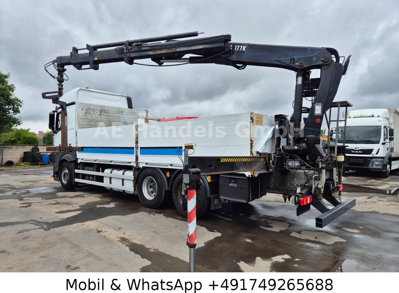 Mercedes-Benz Actros IV 2645 L LL 6x2 *Retarder/Hiab-177K-Pro - Грузовик бортовой/ Платформа, Автоманипулятор: фото 3 Mercedes-Benz Actros IV 2645 L LL 6x2 *Retarder/Hiab-177K-Pro - Грузовик бортовой/ Платформа, Автоманипулятор: фото 3