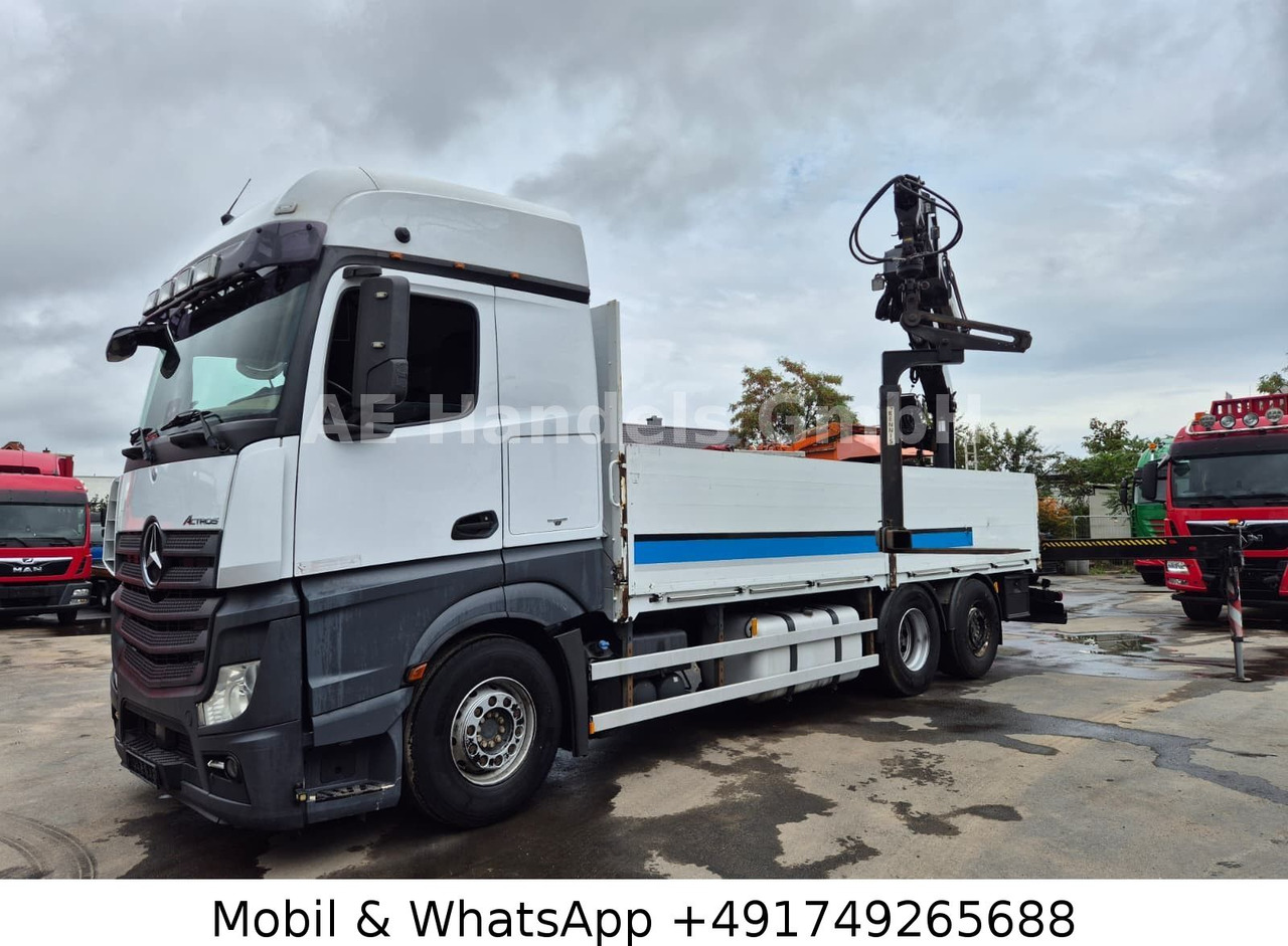 Mercedes-Benz Actros IV 2645 L LL 6x2 *Retarder/Hiab-177K-Pro - Грузовик бортовой/ Платформа, Автоманипулятор: фото 2 Mercedes-Benz Actros IV 2645 L LL 6x2 *Retarder/Hiab-177K-Pro - Грузовик бортовой/ Платформа, Автоманипулятор: фото 2