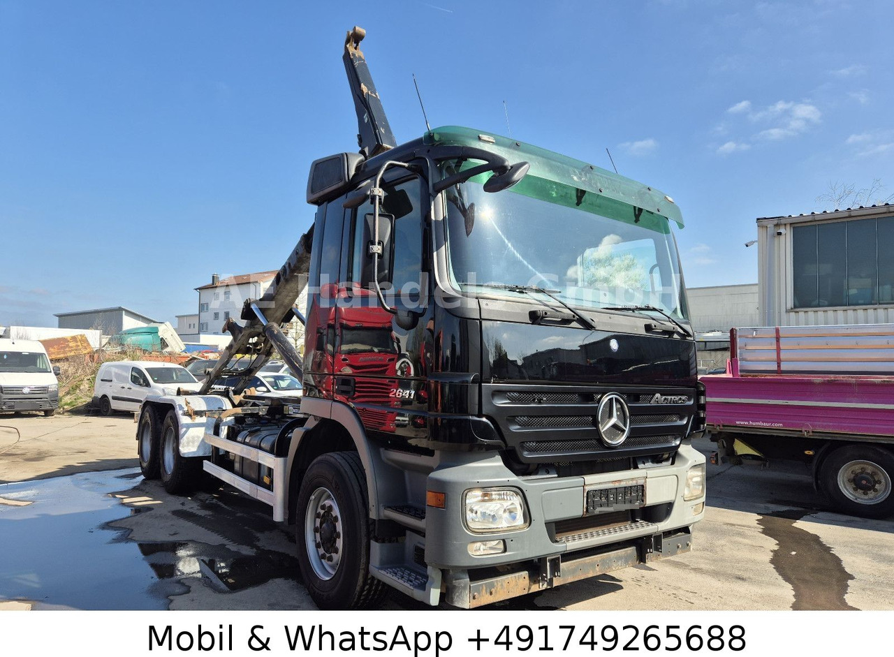 Mercedes-Benz Actros MP3 2641 M BL 6x4*MEILLER-RK-20.67/Analog - Крюковой мультилифт: фото 1 Mercedes-Benz Actros MP3 2641 M BL 6x4*MEILLER-RK-20.67/Analog - Крюковой мультилифт: фото 1