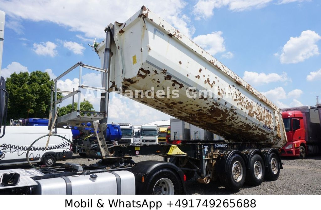 Schmitz Cargobull SKI 24 Stahl *24m³ / 1.Liftachse / Rollplane Schmitz Cargobull SKI 24 Stahl *24m³ / 1.Liftachse / Rollplane - Самосвальный полуприцеп: фото 1 Schmitz Cargobull SKI 24 Stahl *24m³ / 1.Liftachse / Rollplane Schmitz Cargobull SKI 24 Stahl *24m³ / 1.Liftachse / Rollplane - Самосвальный полуприцеп: фото 1