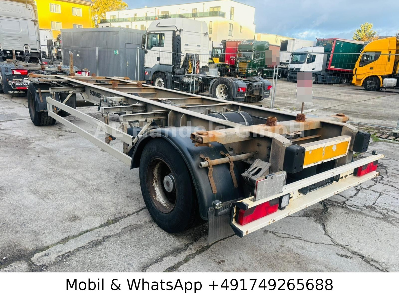 Sommer AW 18T Drehschemel BDF *Luft/Luft*Scheibenbremse - Прицеп-контейнеровоз/ Сменный кузов: фото 3 Sommer AW 18T Drehschemel BDF *Luft/Luft*Scheibenbremse - Прицеп-контейнеровоз/ Сменный кузов: фото 3