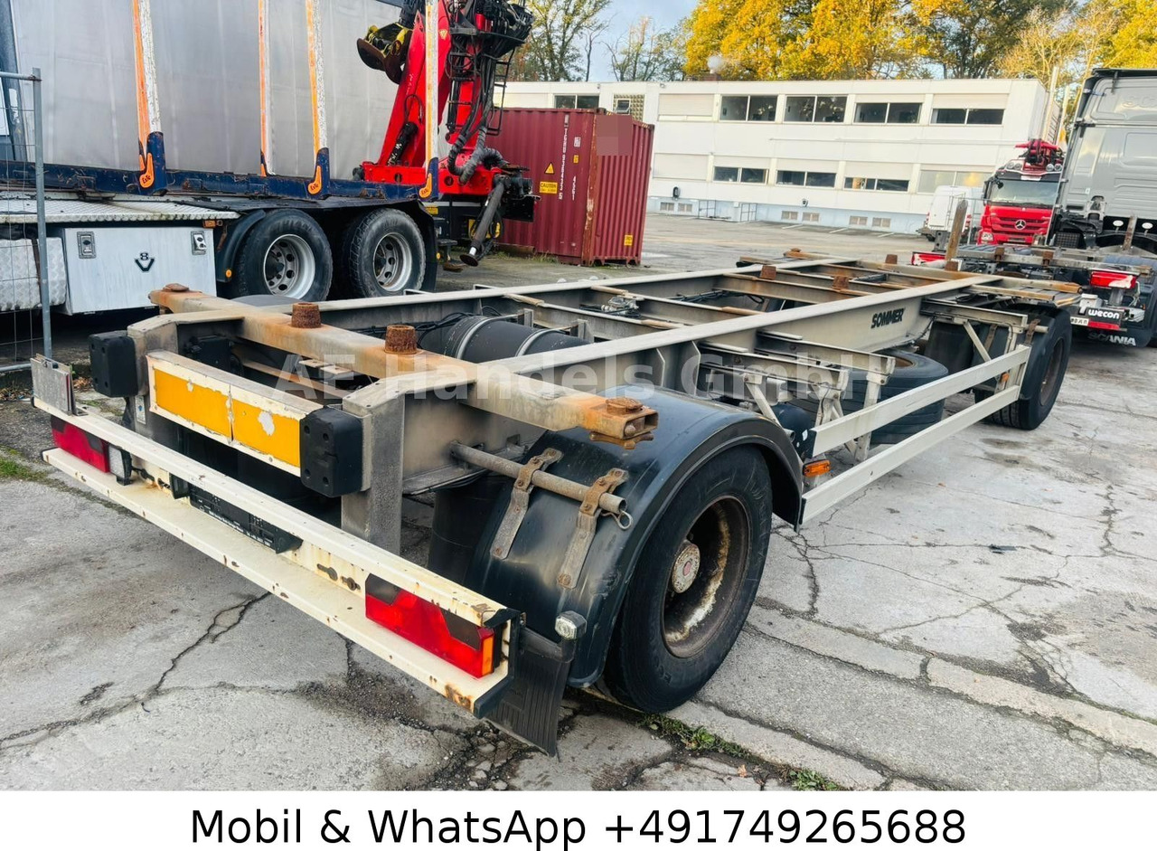 Sommer AW 18T Drehschemel BDF *Luft/Luft*Scheibenbremse - Прицеп-контейнеровоз/ Сменный кузов: фото 5 Sommer AW 18T Drehschemel BDF *Luft/Luft*Scheibenbremse - Прицеп-контейнеровоз/ Сменный кузов: фото 5