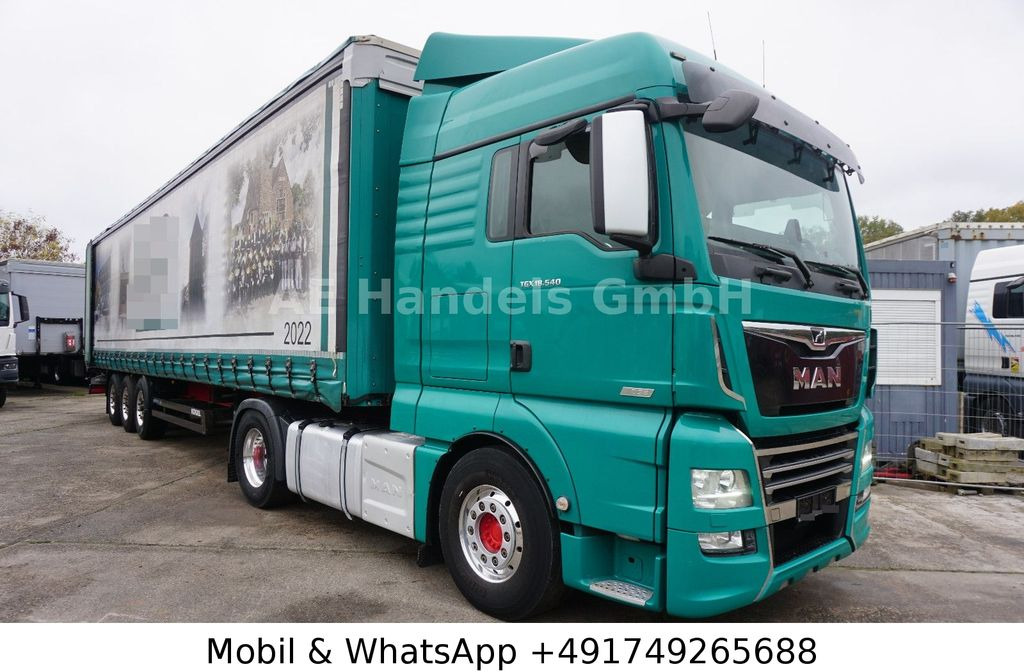 MAN TGX 18.540 XLX BL *Retarder/ACC/Xenon/Standklima - Тягач: фото 1 MAN TGX 18.540 XLX BL *Retarder/ACC/Xenon/Standklima - Тягач: фото 1