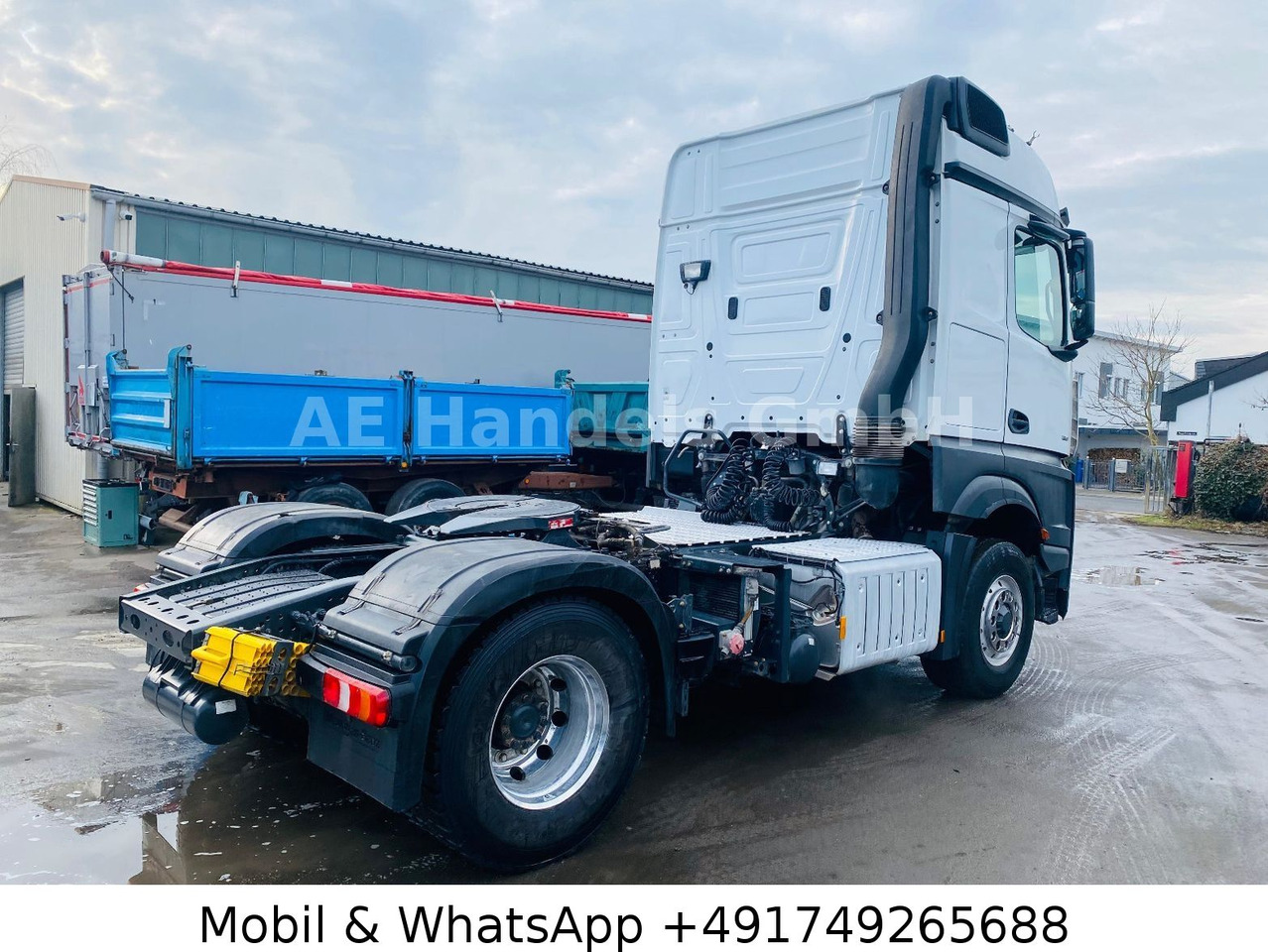Mercedes-Benz Actros IV 1851 BL 4x4 HAD*Retarder/Hydr./ACC/LDW - Тягач: фото 3 Mercedes-Benz Actros IV 1851 BL 4x4 HAD*Retarder/Hydr./ACC/LDW - Тягач: фото 3