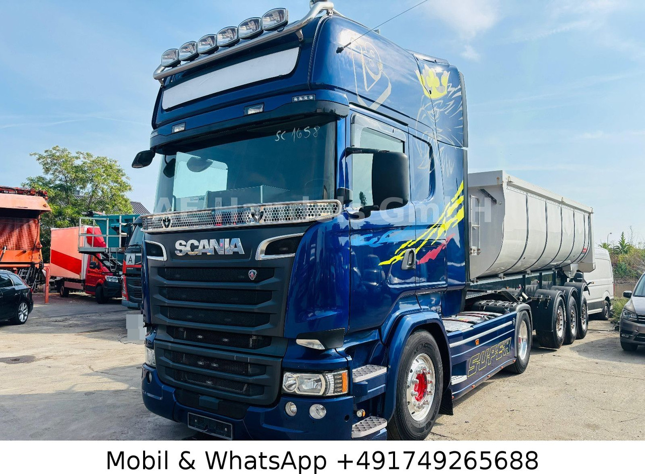 Тягач Scania R580 V8 TopLine LL *Retarder/Standklima/Hydr.: фото 6