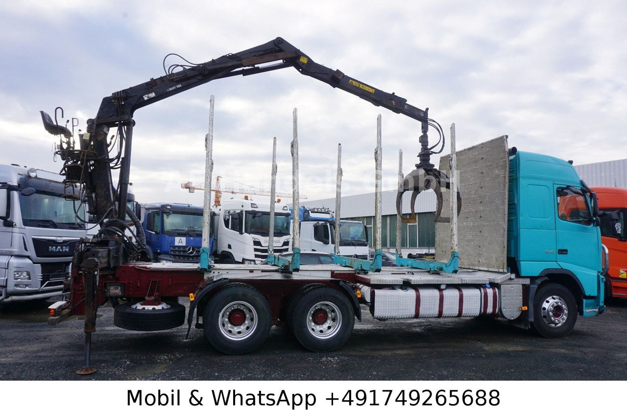 Volvo FH 540 Globe BL 6x4 Hiab 115z-80  *VEB+/AHK - Лесовоз, Автоманипулятор: фото 3 Volvo FH 540 Globe BL 6x4 Hiab 115z-80  *VEB+/AHK - Лесовоз, Автоманипулятор: фото 3