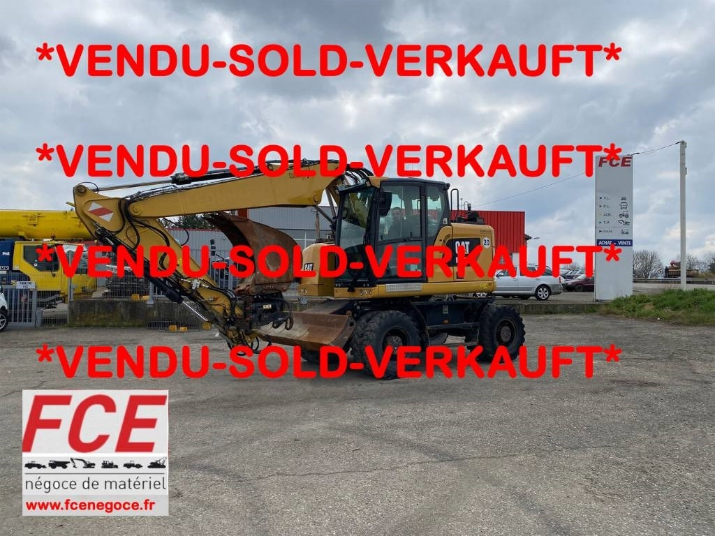 CAT M 315F /1er Main-Certificat CE Non accidenté - Колёсный экскаватор: фото 1 CAT M 315F /1er Main-Certificat CE Non accidenté - Колёсный экскаватор: фото 1
