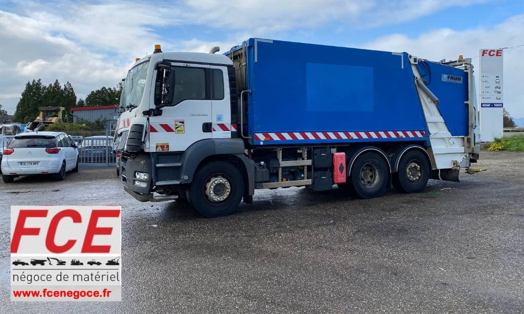 MAN TGS 26.360-6x2 FAUN VR5Z/ZÖLLER endommagé  - Мусоровоз: фото 1 MAN TGS 26.360-6x2 FAUN VR5Z/ZÖLLER endommagé  - Мусоровоз: фото 1