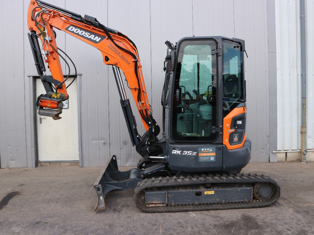 Doosan DX35Z-7 - Мини-экскаватор: фото 2 Doosan DX35Z-7 - Мини-экскаватор: фото 2