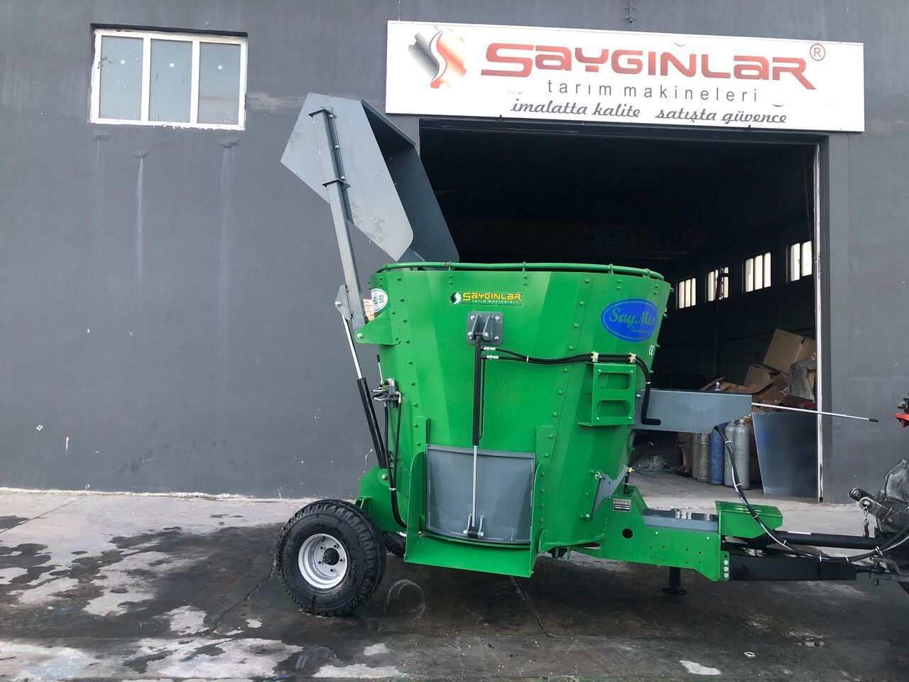 SAYGINLAR vertical feed mixer wagon - Инвентарь для животноводства: фото 3 SAYGINLAR vertical feed mixer wagon - Инвентарь для животноводства: фото 3