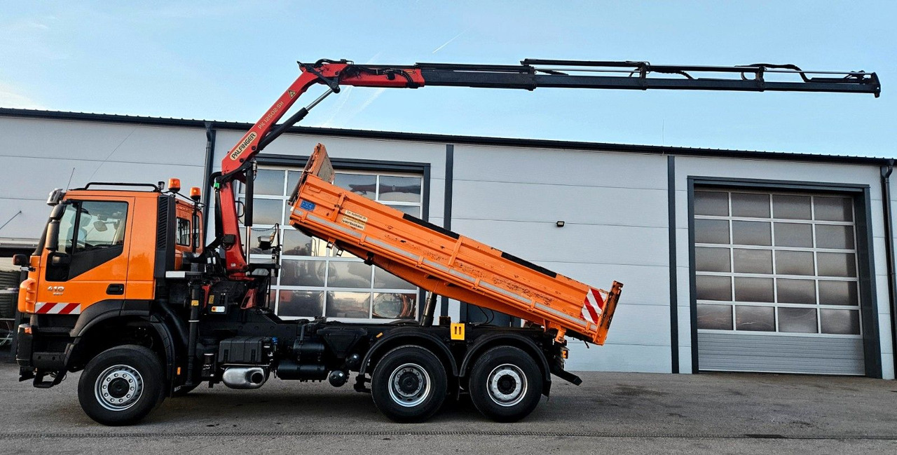 Iveco Trakker 410 6x4-4 EEV Palfinger PK12502 Funk - Самосвал, Автоманипулятор: фото 2 Iveco Trakker 410 6x4-4 EEV Palfinger PK12502 Funk - Самосвал, Автоманипулятор: фото 2