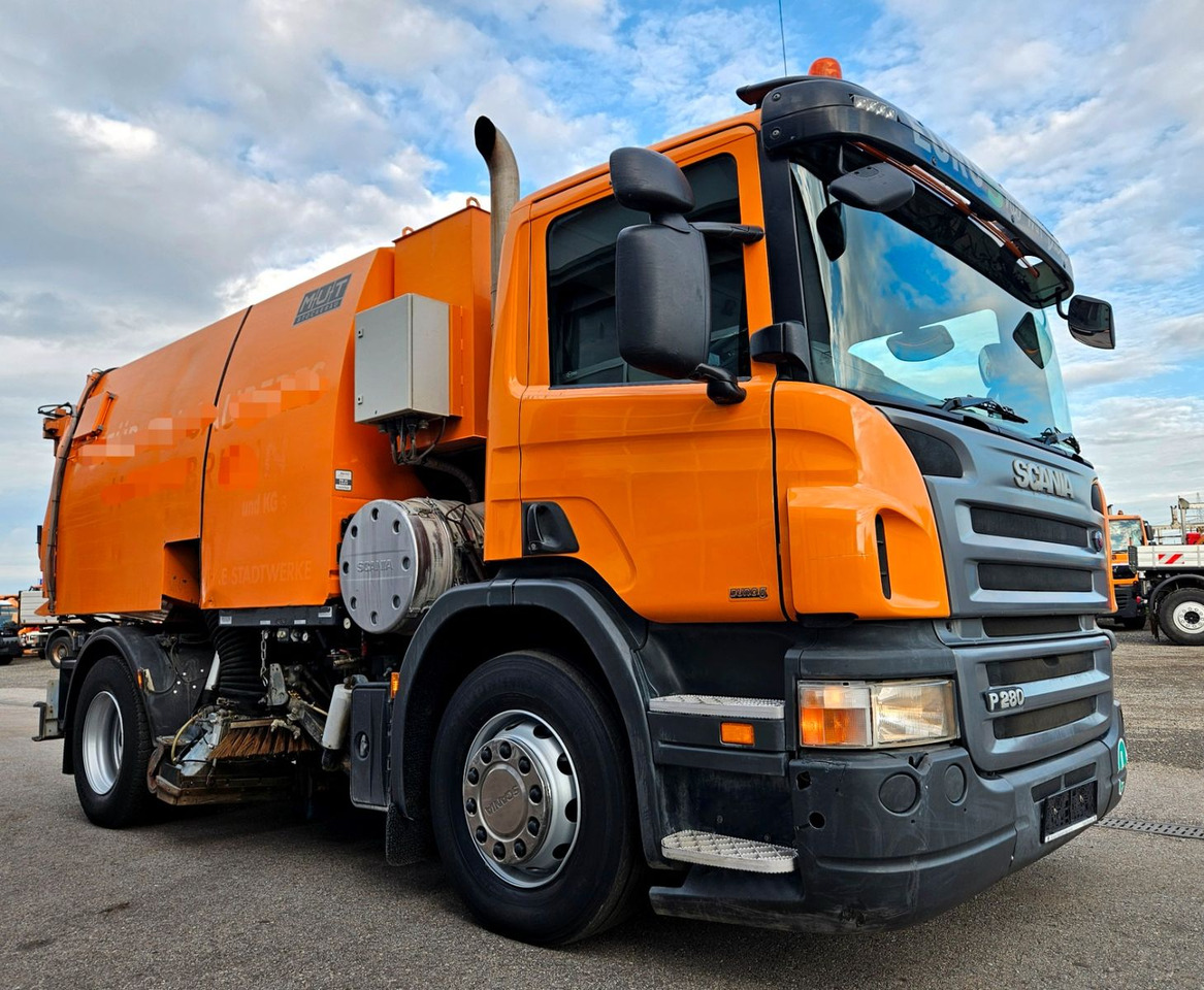 Scania P280 Euro5 MUT 7m3 Hydrostat - Подметально-уборочная машина: фото 1 Scania P280 Euro5 MUT 7m3 Hydrostat - Подметально-уборочная машина: фото 1