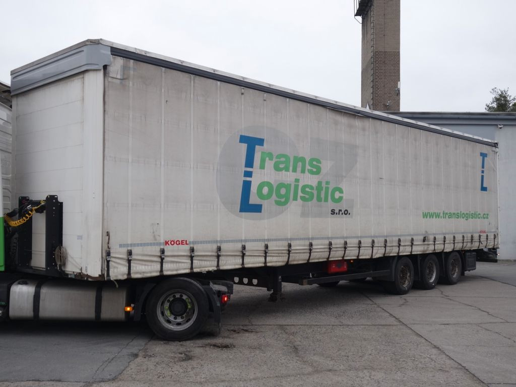 Kögel SN24 MEGA, Liftachse, SAF Achsen - Тентованный полуприцеп: фото 1 Kögel SN24 MEGA, Liftachse, SAF Achsen - Тентованный полуприцеп: фото 1