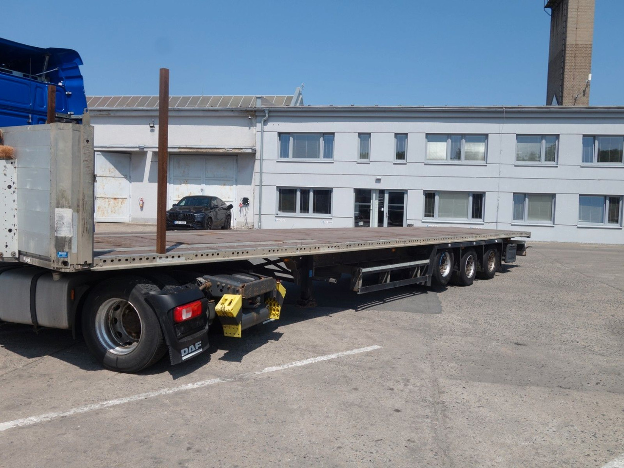 Schmitz Cargobull SCS 24/L , MEGA, Liftaachse, Plattform - Тентованный полуприцеп: фото 2 Schmitz Cargobull SCS 24/L , MEGA, Liftaachse, Plattform - Тентованный полуприцеп: фото 2